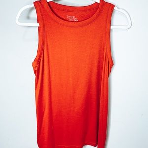 Orange tank top!